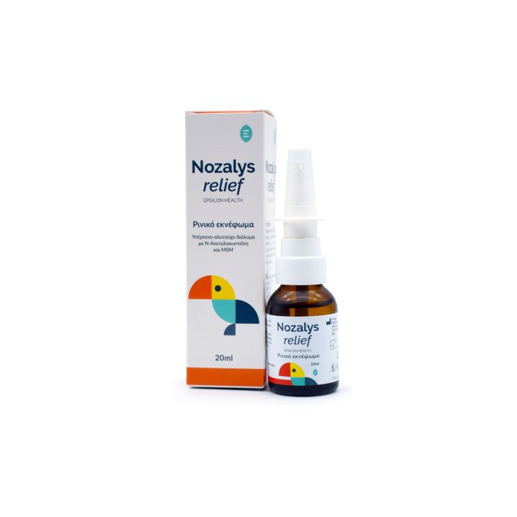 Epsilon Health Nozalys Relief Ρινικό Εκνέφωμα 20ml