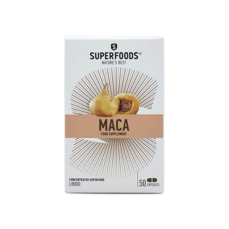 Superfoods Maca 50 μαλακές κάψουλες