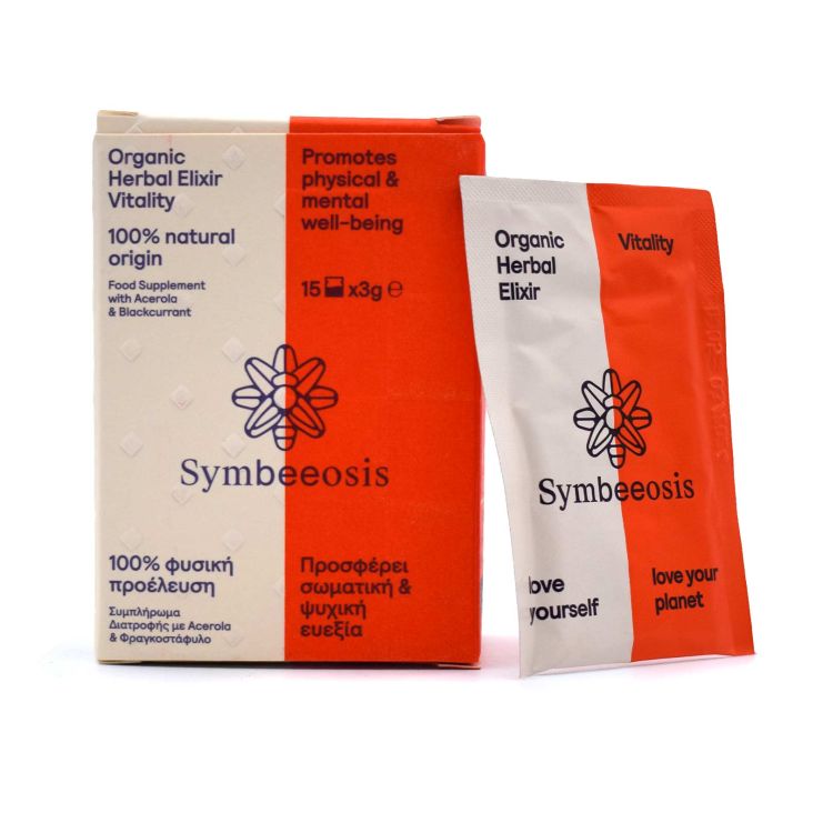 Symbeeosis Organic Herbal Elixir Vitality 15 x 3g