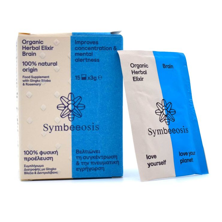 Symbeeosis Organic Herbal Elixir Brain 15 x 3g