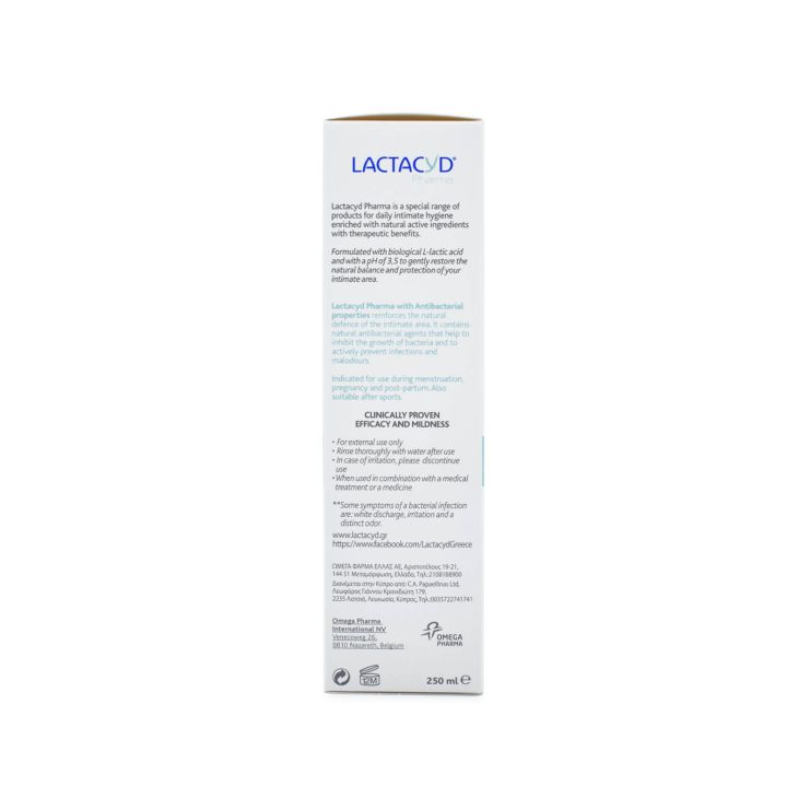 Lactacyd Pharma Antibacterials Wash 250ml