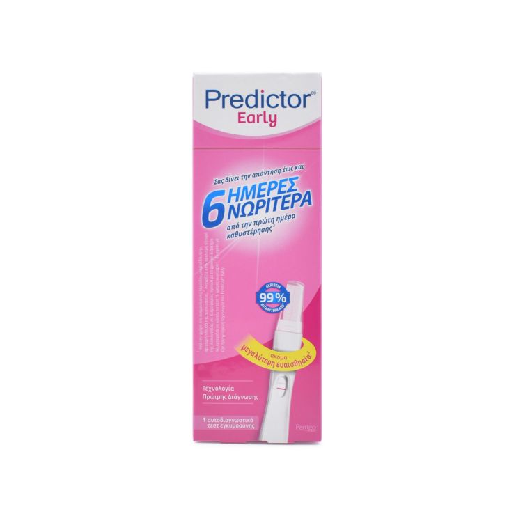 Predictor Early Τέστ Εγκυμοσύνης Γρήγορης Ανίχνευσης 1 τμχ