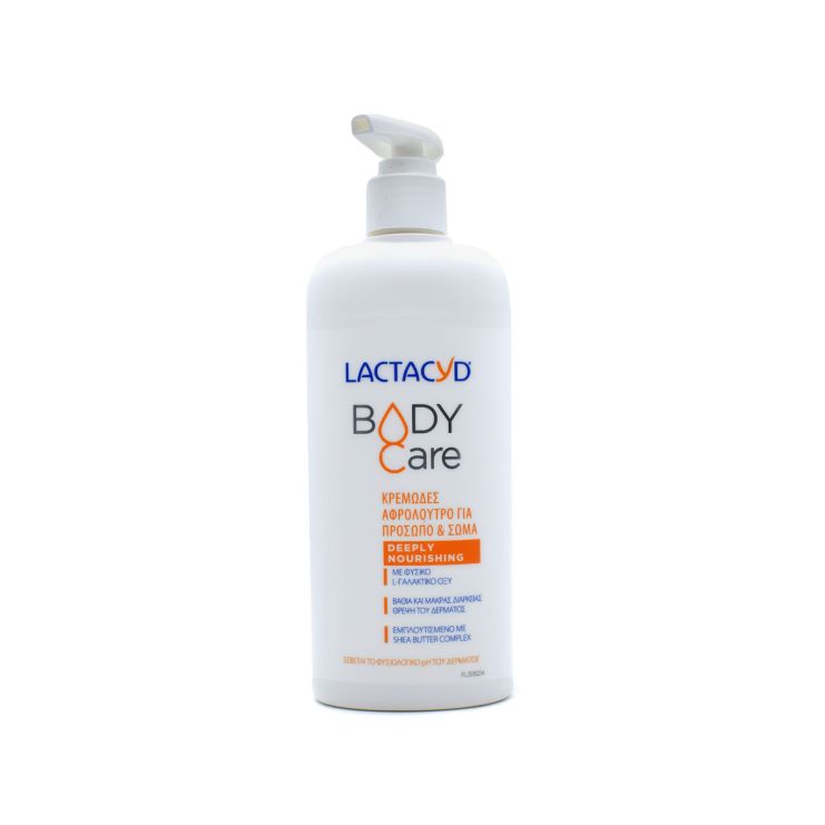 Omega Pharma Lactacyd Body Care Κρεμώδες Αφρόλουτρο για Πρόσωπο & Σώμα 300ml 