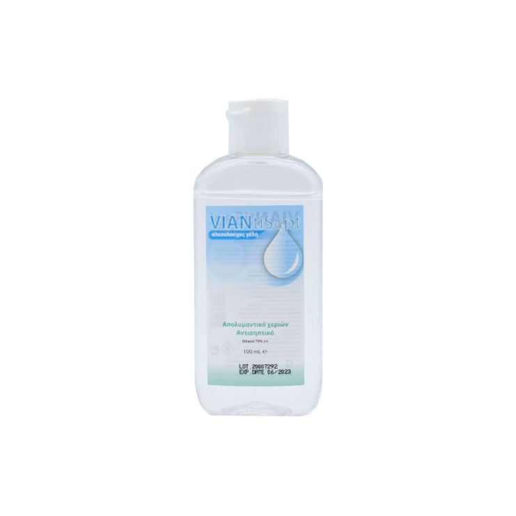 Viantisept Αντισηπτικό Gel Χεριών 70% 100mL