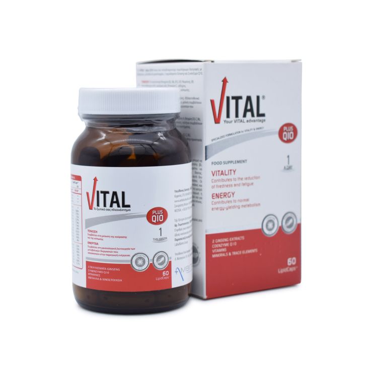 Vital Plus Q10 60 μαλακές κάψουλες