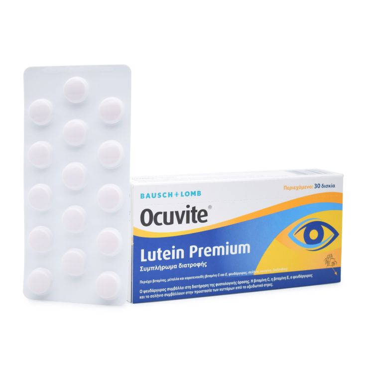 Bausch & Lomb Ocuvite Lutein Premium 30 ταμπλέτες