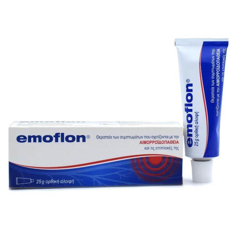 Servier Emoflon Ορθική Αλοιφή  25gr