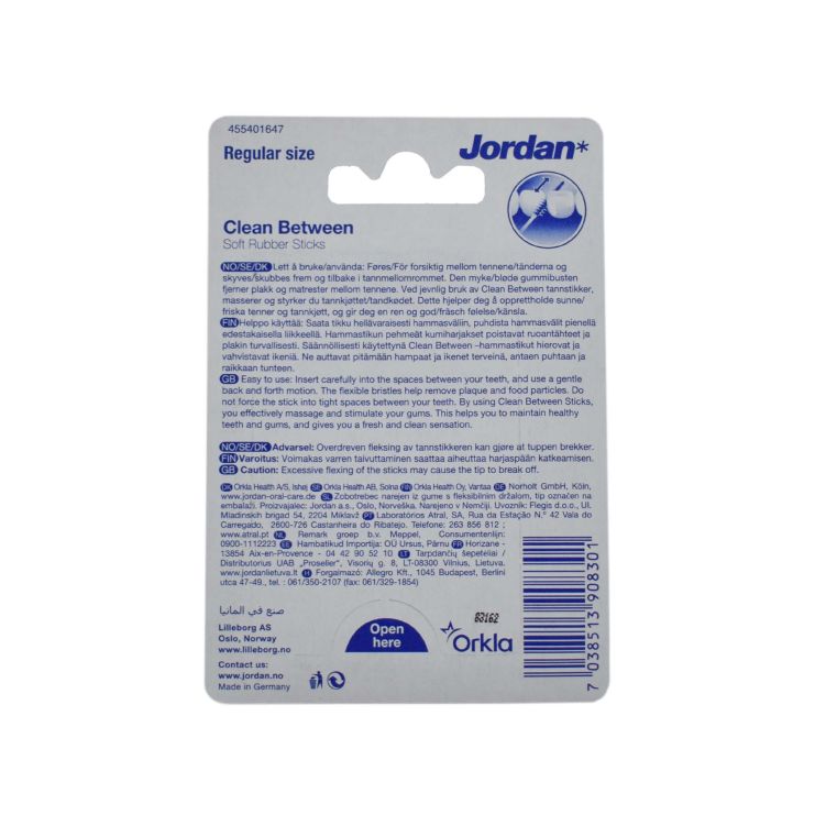  Jordan Clean Between Regular Size 20 sticks 