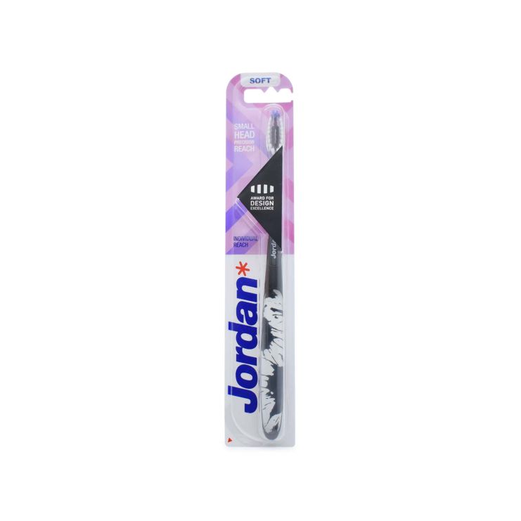 Jordan Individual Reach Οδοντόβουρτσα Soft Μαύρο Splash 7038516550361