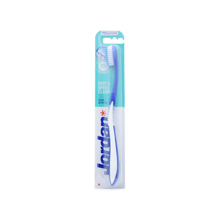 Jordan Toothbrush Clean Between Medium Blue 7038516558305