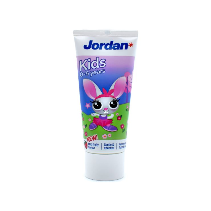 Jordan Οδοντόκρεμα Λαγουδάκι 50ml 500 ppm με Γεύση Mild Fruity απο 0 ετών 7046110071519