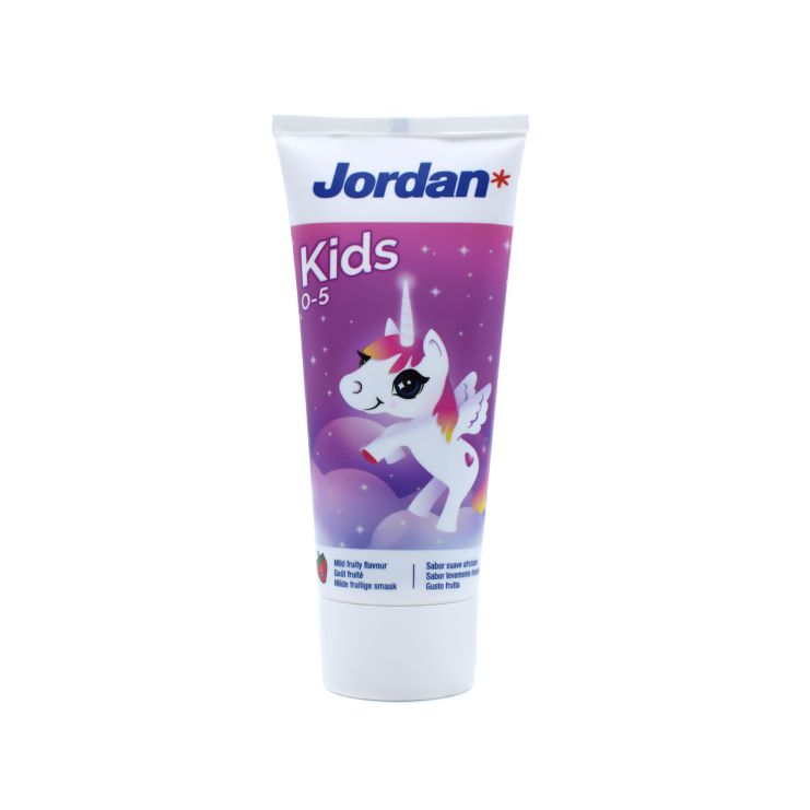 Jordan Οδοντόκρεμα Μονόκερος 50ml 500 ppm με Γεύση Mild Fruity απο 0 ετών 7046110071519