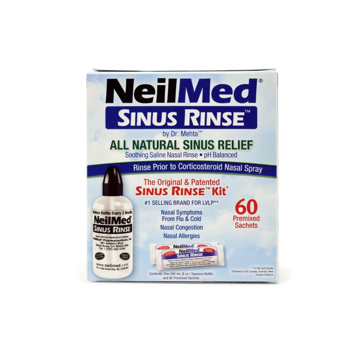 Neilmed Sinus Rinse Bottle Kit 60 φακελάκια