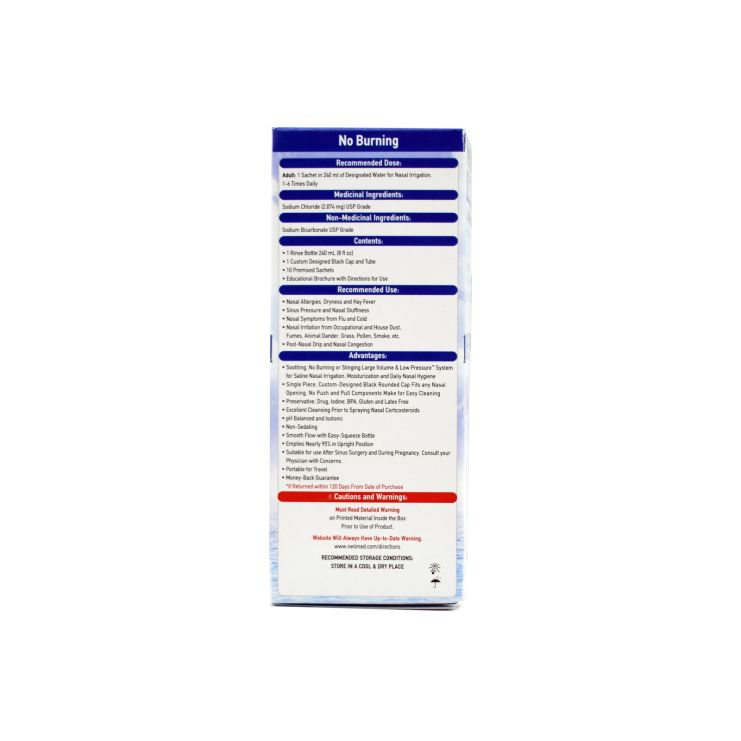 GetreMed NeilMed Sinus Rinse Bottle Kit 10 φακελάκια