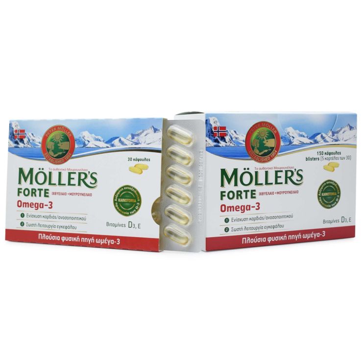  Moller's Forte Omega-3 150 κάψουλες
