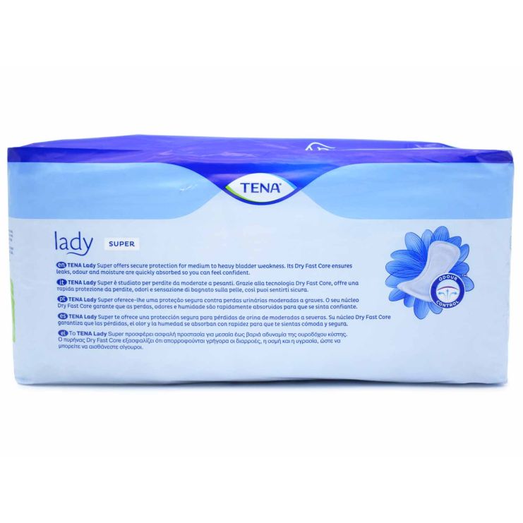 Tena Lady Super 15 σερβιέτες ακράτειας 