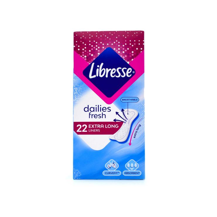 Libresse Dailies Fresh Extra Long 22 σερβιέτες 