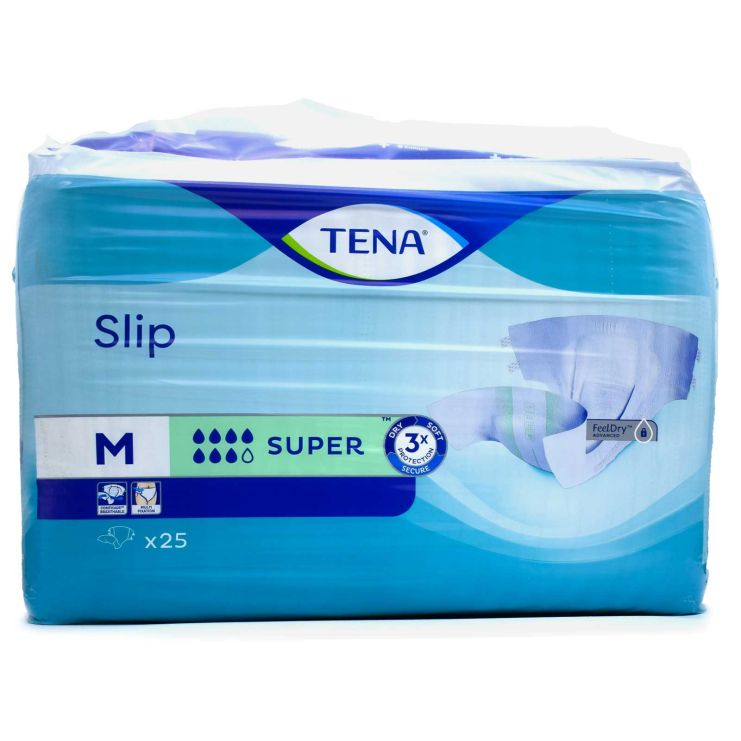 Tena Slip Super Εσώρουχα Ακράτειας Medium 25 τμχ
