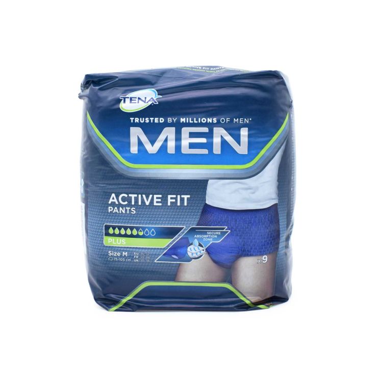 Tena Men Active Fit Pants Plus Εσώρουχα Ακράτειας Medium 9 τμχ