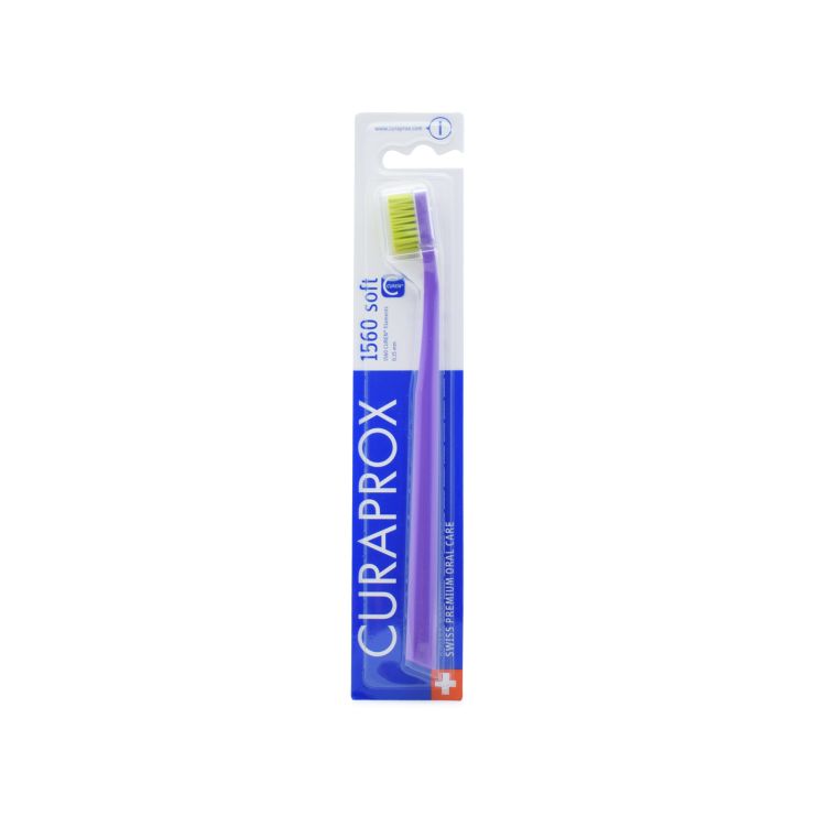 Curaprox CS 1560 Soft Μωβ Λαχανί 1 τμχ 7612412156003