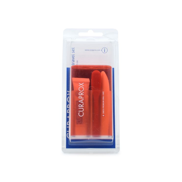Curaprox Travel Set TS261 Κόκκινο 7612412261110