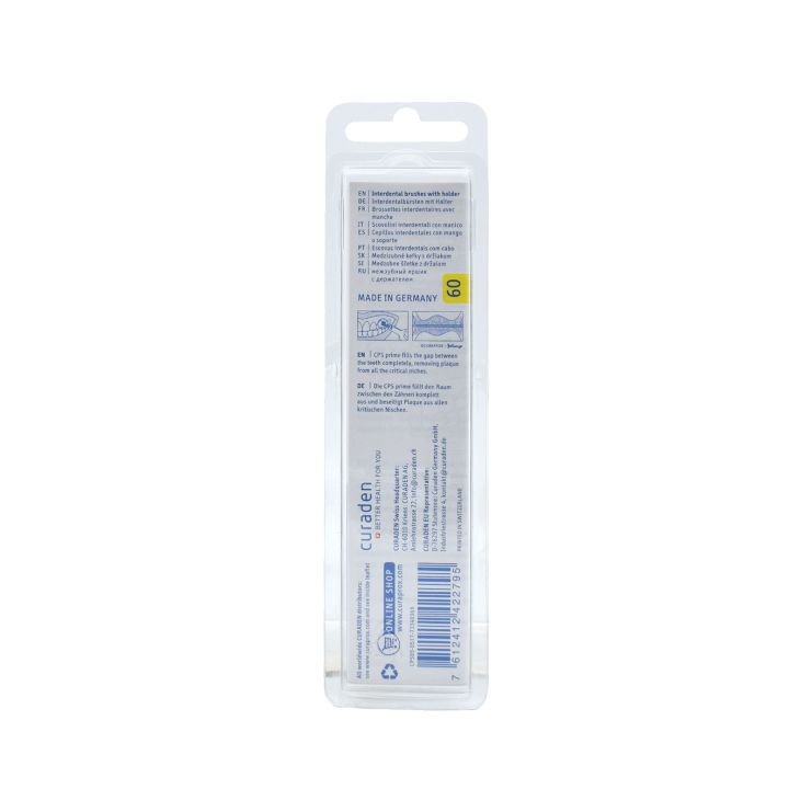  Curaprox Prime Plus Handy CPS 09 Κίτρινο 4.0mm 5 βουρτσάκια
