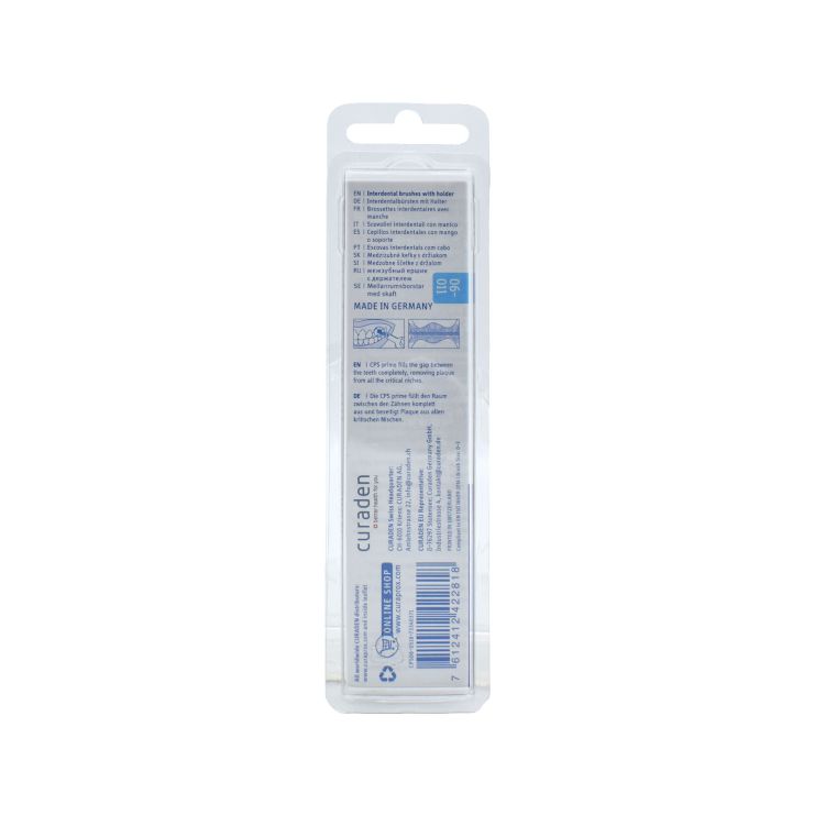 Curaprox Prime Plus Handy CPS 06 - 011 Μπλε 0.6-5.0mm 5 βουρτσάκια