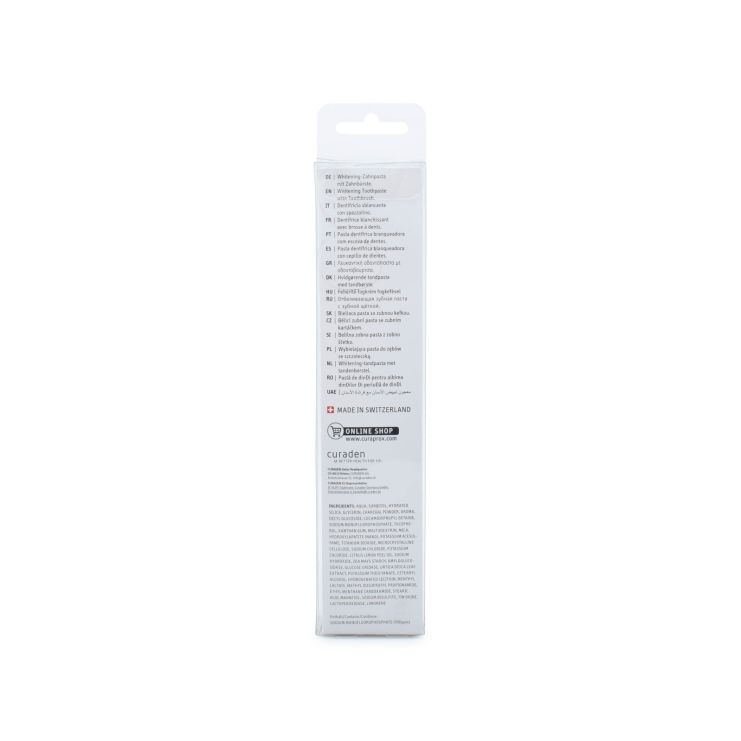 Curaprox White is Black Oδοντόκρεμα 90ml & Οδοντόβουρτσα Λευκή