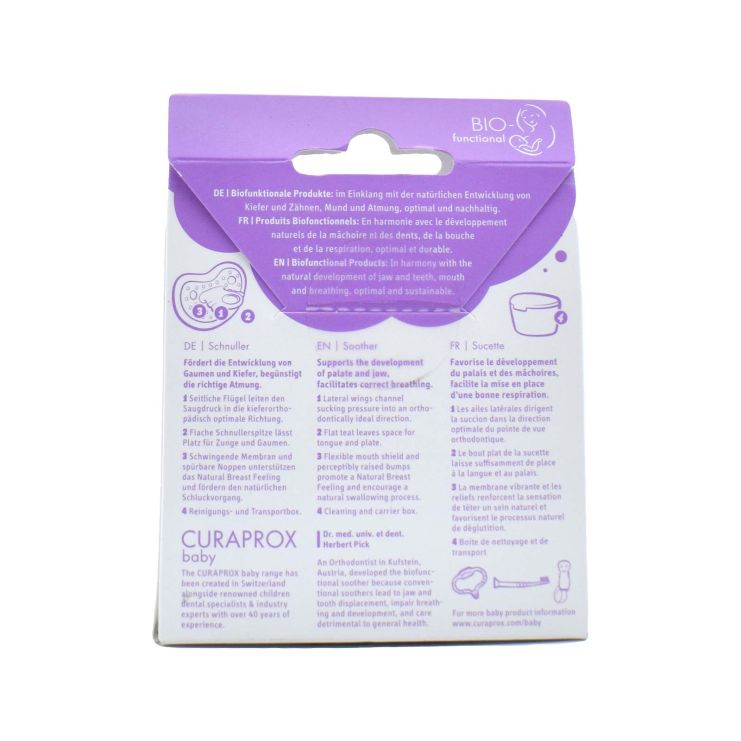 Curaprox Baby Breathe Easy Πιπίλα από 18 μηνών Γαλάζιο 1 τμχ