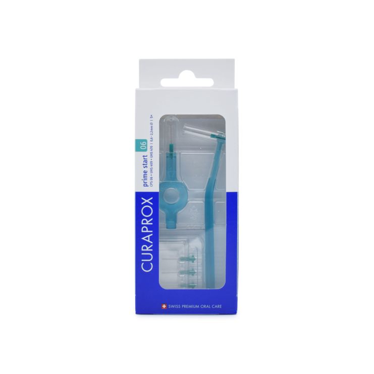 Curaprox CPS Prime Start 06 Tourquoise 2 Handles - 5 Brushes
