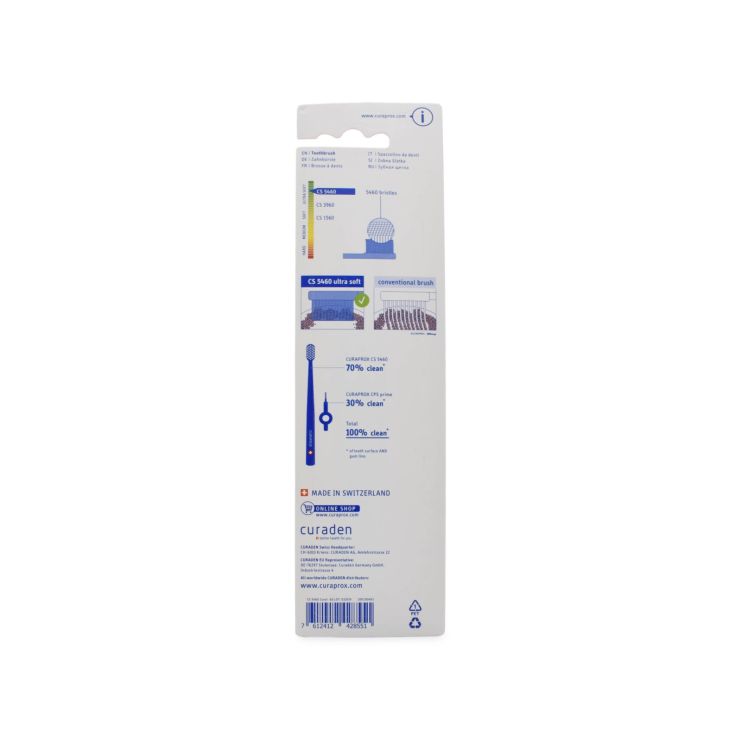 Curaprox CS 5460 Ultra Soft Special Edition Color of the Year Οδοντόβουρτσα Πορτοκαλί 2τμχ