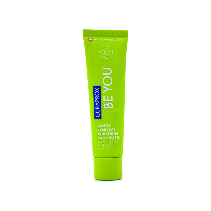 Curaprox Be You Οδοντόκρεμα για Καθημερινή Προστασία & Λεύκανση Μήλο & Αλόη 60ml