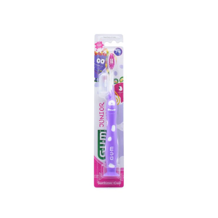 Sunstar Gum Οδοντόβουρτσα Monster Junior Soft από 7 ετών Μοβ 7630019902564