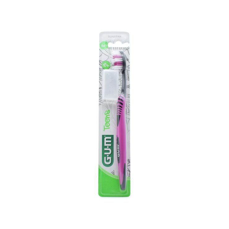 Sunstar Gum Toothbrush Teens from 10 years Soft  Pink 7630019902656