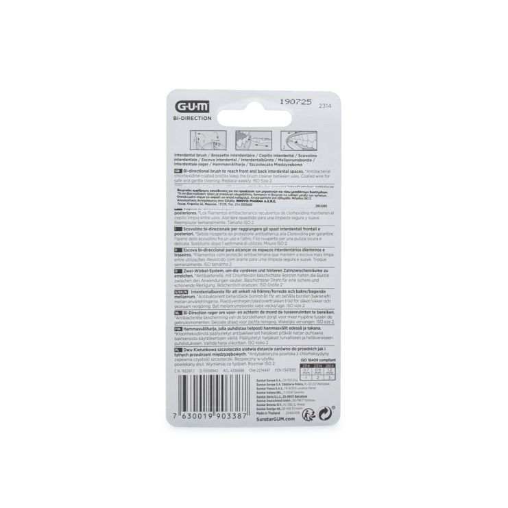Sunstar Gum Bi-Direction 2314 Inderdental 0.9mm 6 pcs