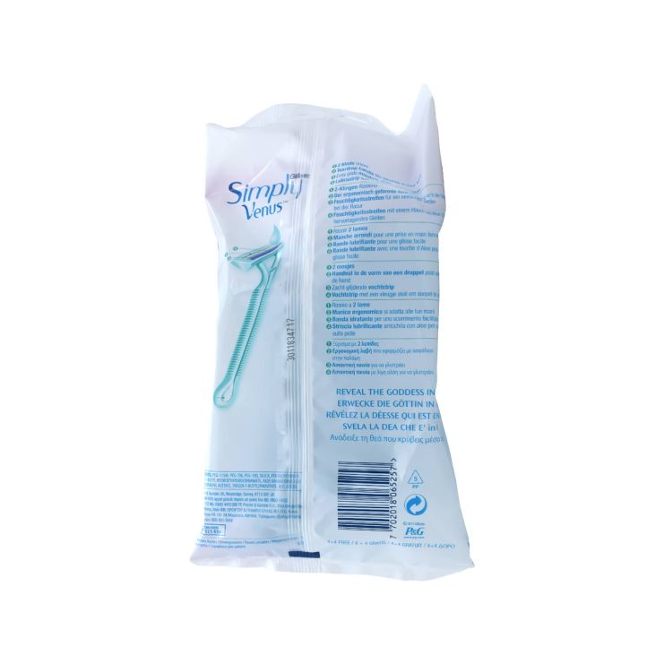 Gillette Simply Venus Ξυραφάκια μιας Χρήσης 8 τμχ