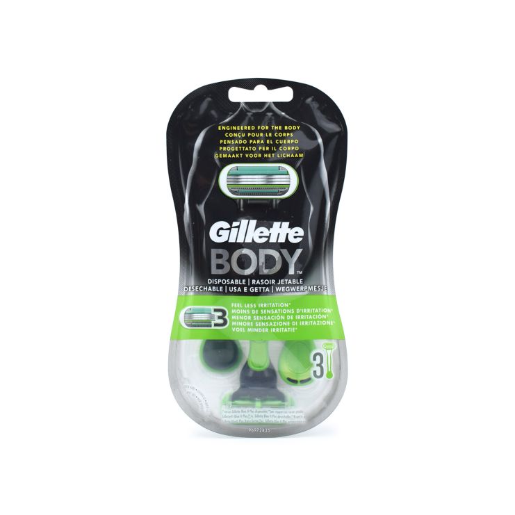 Gillette Body Ξυραφάκια Μιας Χρήσης 3τμχ