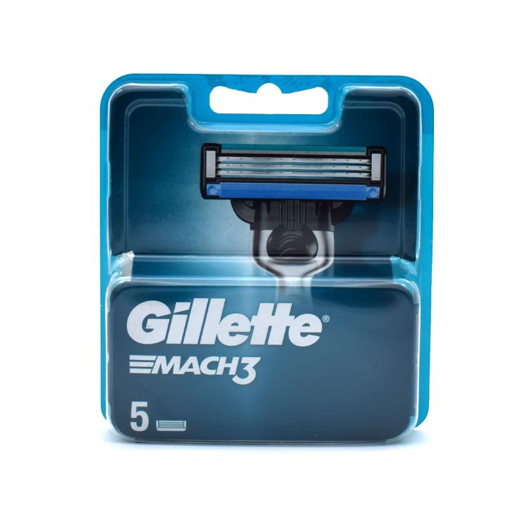 Gillette Mach 3 Ανταλλακτικές Κεφαλές 5 τμχ