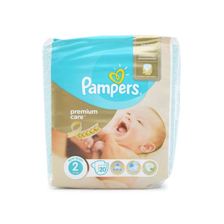 Pampers Premium Care No 2 (3-6kg) 20 τμχ