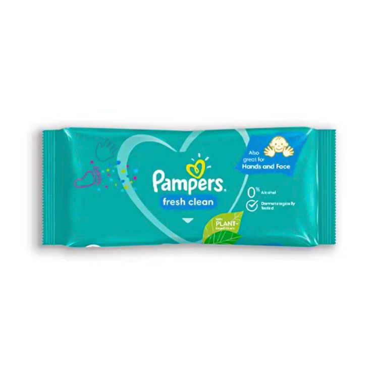 Pampers Baby Μωρομάντηλα Fresh Clean 52 τμχ