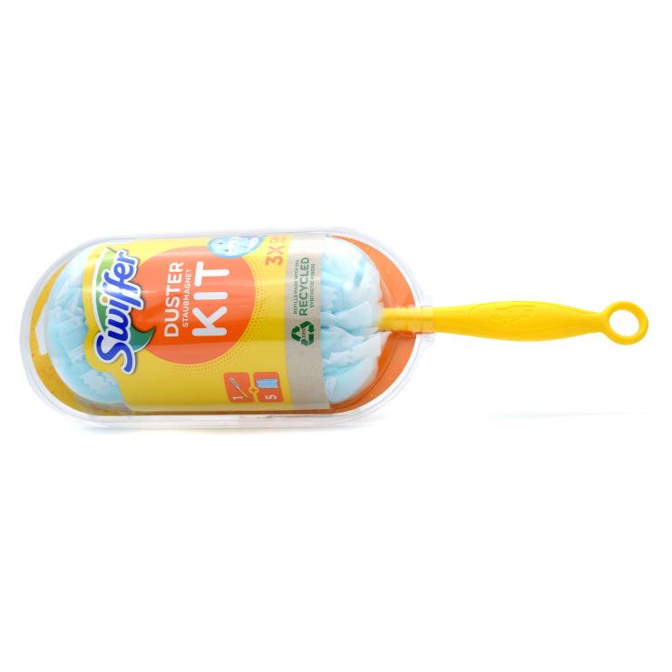 Swiffer Duster Kit Φτερό Ξεσκονίσματος 1 Λαβή & 5 Ανταλλακτικά
