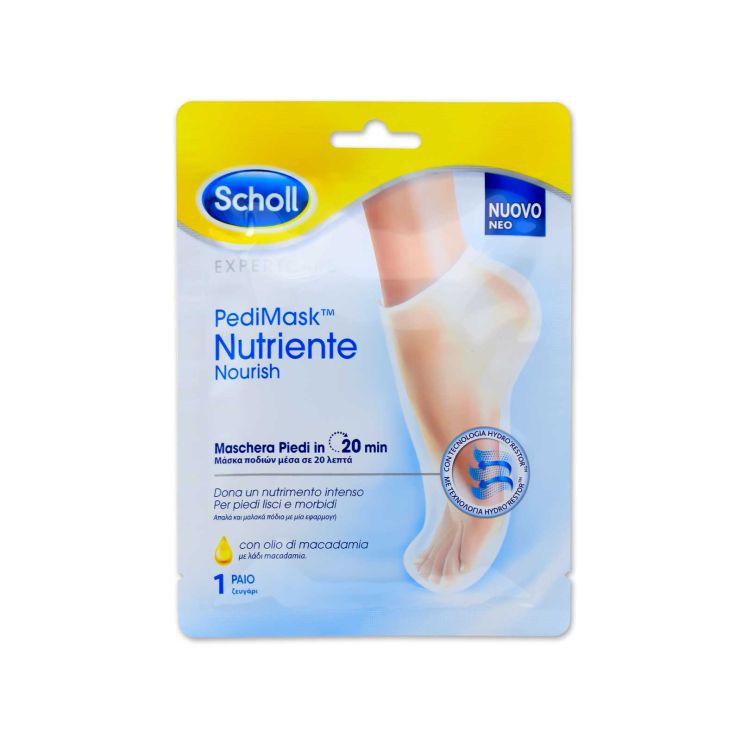 Scholl Expert Care Nourishing Oil Footmask 1 ζευγάρι