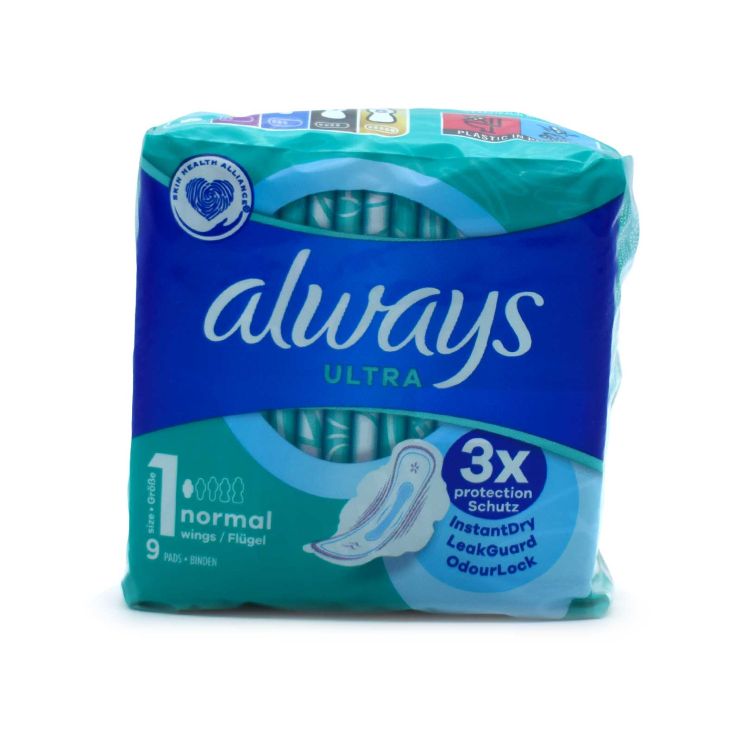Always Ultra Μέγεθος 1 Normal 9 σερβιέτες