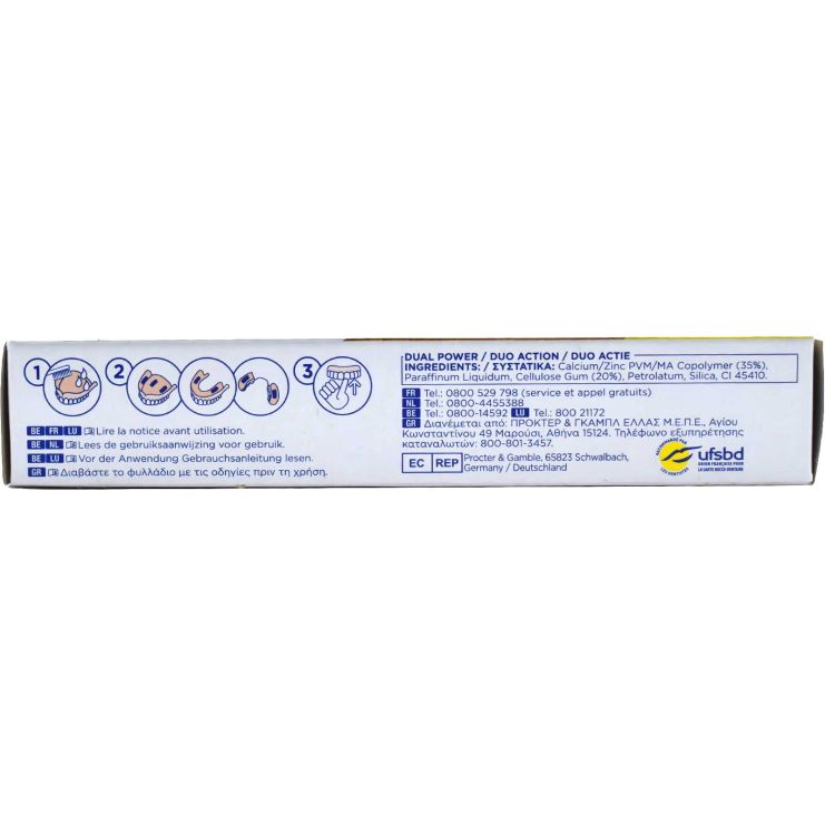 Fixodent Pro Plus Best Hold Στερεωτική Κρέμα Τεχνητής Οδοντοστοιχίας 60g