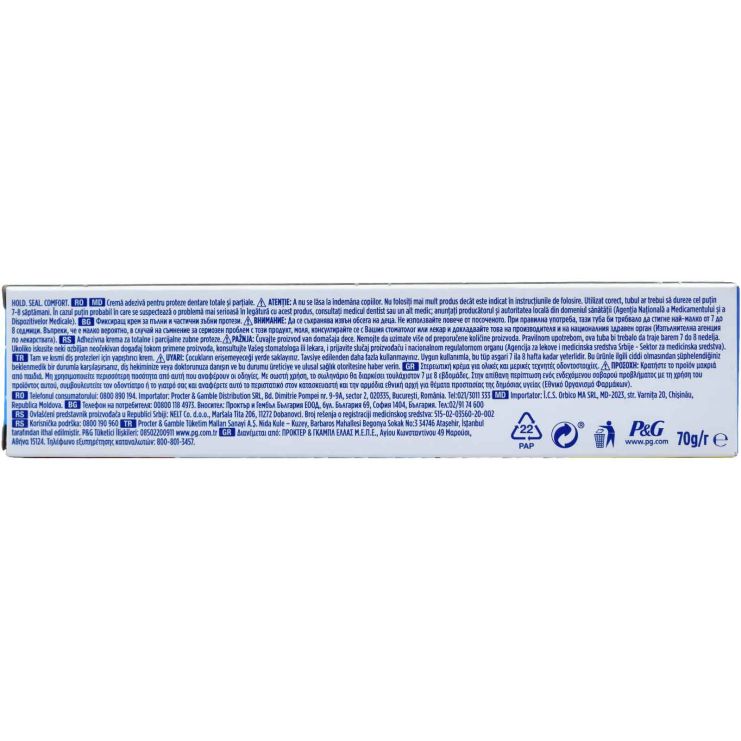 Fixodent Complete Original Στερεωτική Κρέμα Τεχνητής Οδοντοστοιχίας 70g