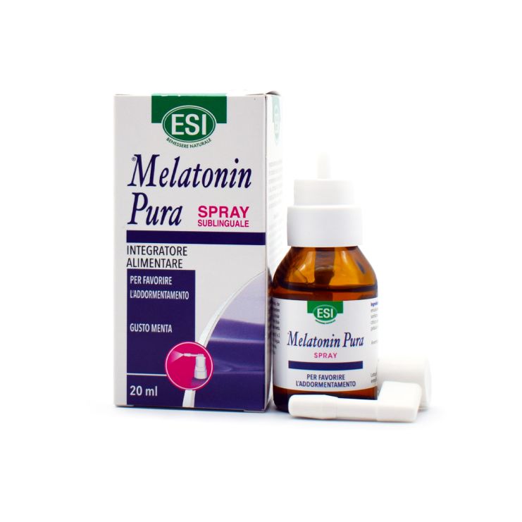 ESI Melatonin Pura Sublinguale Spray Για την Αϋπνία & το Jet Lag 20ml