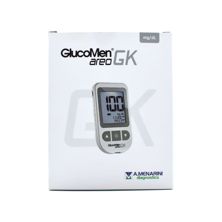 Menarini GlucoMen Areo GK Μετρητής Σακχάρου & Στυλό & 10 Σκαρφιστήρες