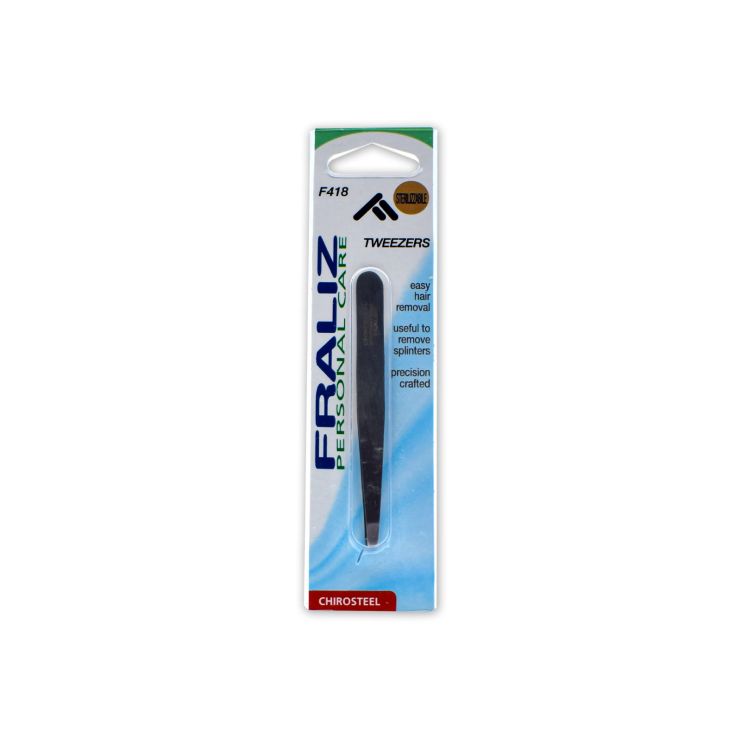 Fraliz Tweezers Τσιμπιδάκι με Ίσια Μύτη F418 1 τμχ