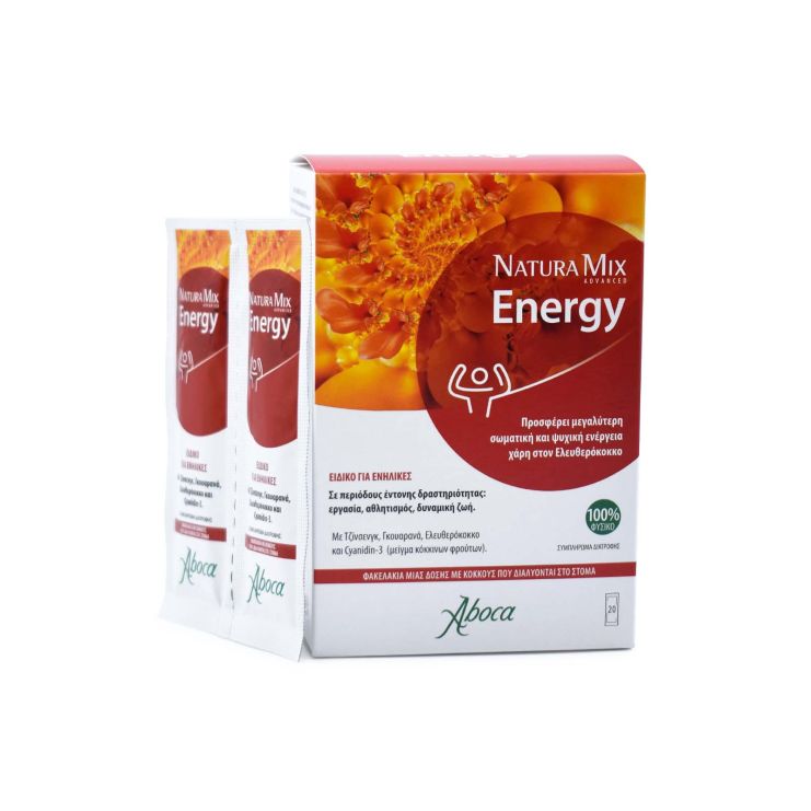 Aboca Natura Mix Advanced Energy 20 φακελίσκοι