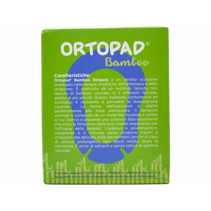 Master Aid Ortopad Bamboo Simpaty Regular Οφθαλμικά Επιθέματα για Παιδιά σε 5 Διαφορετικά Σχέδια 8.5 x 5.9cm 20 τμχ